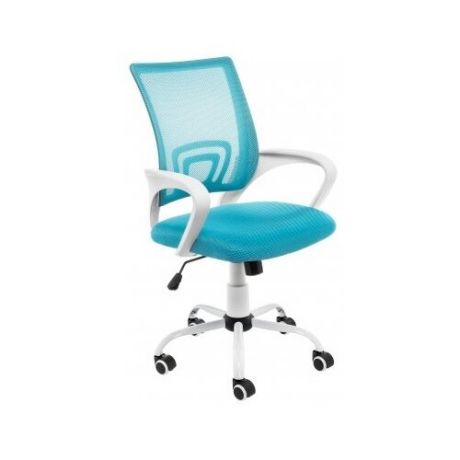 Компьютерное кресло Woodville Ergoplus высокая спинка офисное, обивка: текстиль, цвет: голубой
