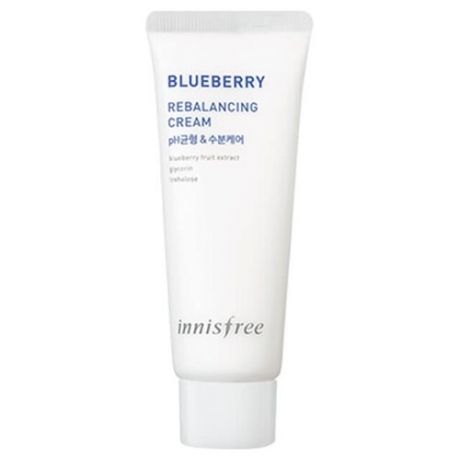 Innisfree Blueberry Rebalancing Cream Балансирующий крем для лица с экстрактом черники, 50 мл