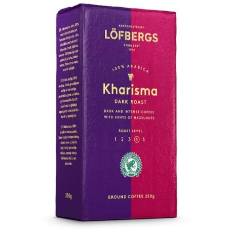 Кофе молотый Lofbergs Kharisma, 250 г
