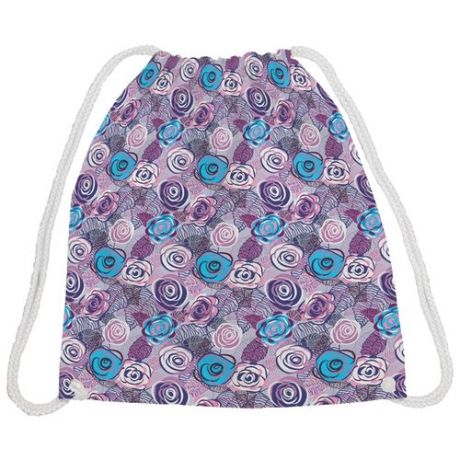 JoyArty Сумка-рюкзак Спирали роз (bpa_43735) фиолетовый