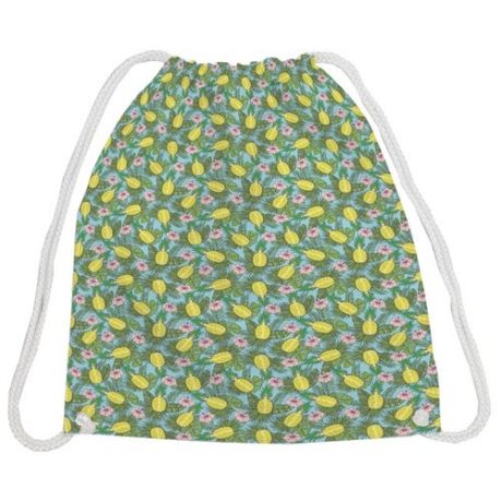 JoyArty Рюкзак-мешок Фруктовая роща (bpa_72814) зеленый/желтый/розовый