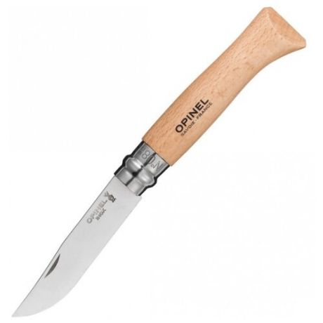 Нож складной OPINEL №8 Beech (123080) коричневый