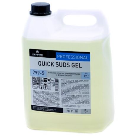Усиленное средство для чистки грилей и духовых шкафов Quick Suds Gel Pro-Brite 5000 мл