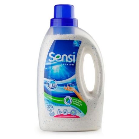 Стиральный порошок Sensi Premium для белых вещей 1.1 кг бутылка