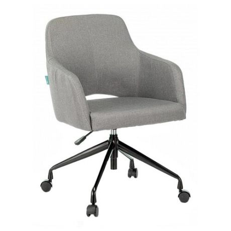 Компьютерное кресло Бюрократ CH-380 офисное, обивка: текстиль, цвет: серый