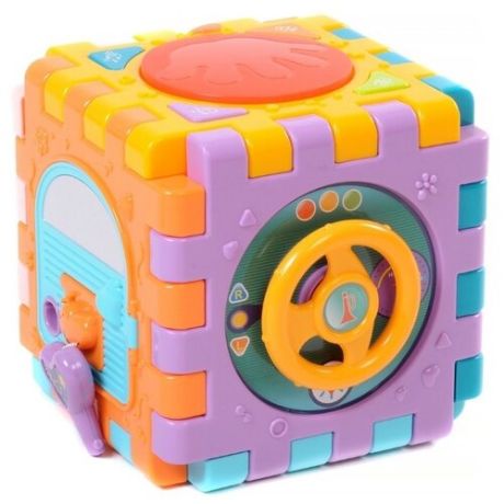 Развивающая игрушка Elefantino Куб логический IT105411 мультиколор
