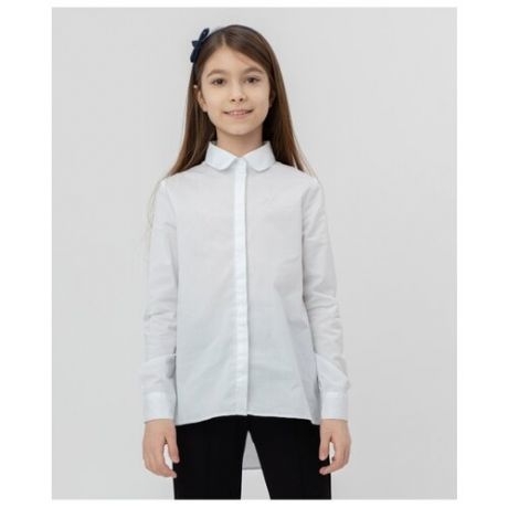 Рубашка Button Blue размер 146, белый