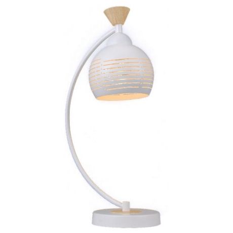 Настольная лампа Natali Kovaltseva STUTTGART 81052-1T MATT WHITE, 40 Вт