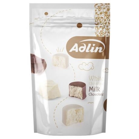Конфеты Adlin из пашмалы "Chocopich" ассорти с молочным вкусом и вкусом ванили 350 г