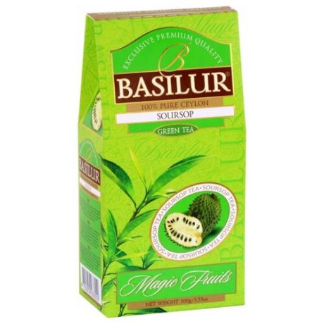 Чай зеленый Basilur Magic fruits Soursop, 100 г