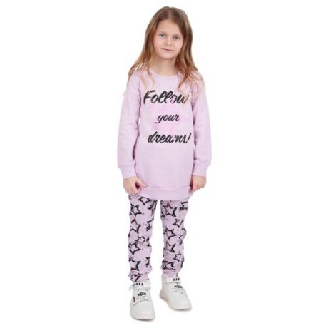Комплект одежды Leader Kids размер 116, розовый