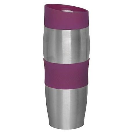 Термокружка HITT HCF-OT360 (0.36 л) серебристый/фиолетовый