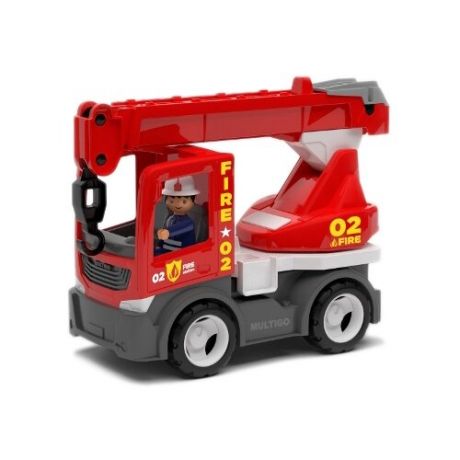 Пожарный автомобиль Efko Multigo Fire (27280) 27.5 см красный