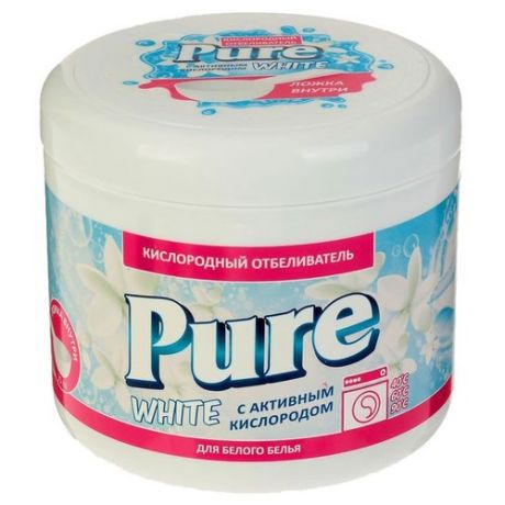 Greenfield Pure отбеливатель для белого белья 600 г пластиковый контейнер