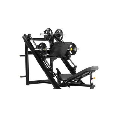 Тренажер со свободными весами Bronze Gym H-022 серый/черный