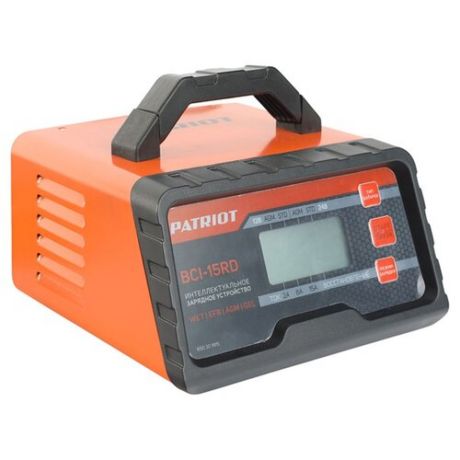Зарядное устройство PATRIOT BCI-15RD черный/оранжевый