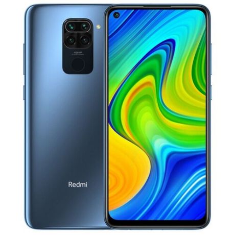 Смартфон Xiaomi Redmi Note 9 3/64GB серый