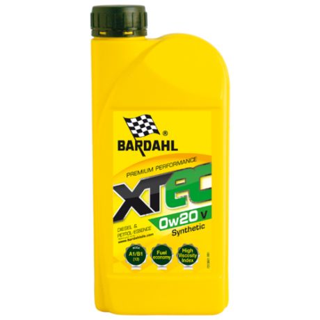 Моторное масло Bardahl XTEC 0W-20 V 1 л