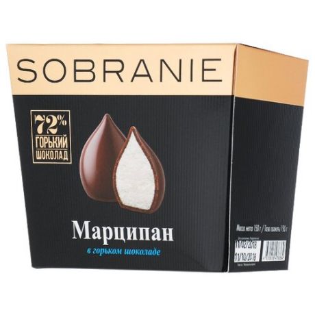 Набор конфет SOBRANIE Марципан в горьком шоколаде 150 г