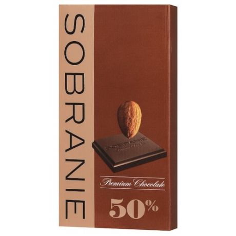 Шоколад SOBRANIE темный с орехами, 90 г