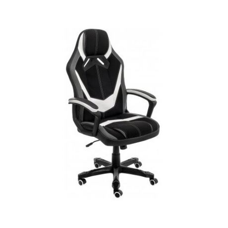 Компьютерное кресло Woodville Bens офисное, обивка: текстиль/искусственная кожа, цвет: серый/черный/белый