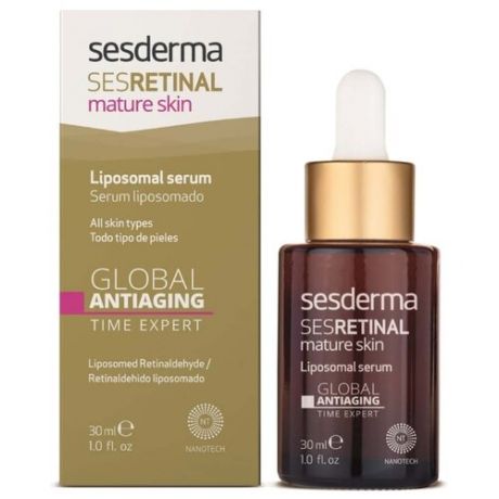 Сыворотка SesDerma Sesretinal Mature Skin Liposomal serum Липосомальная омолаживающая Эксперт времени 30 мл