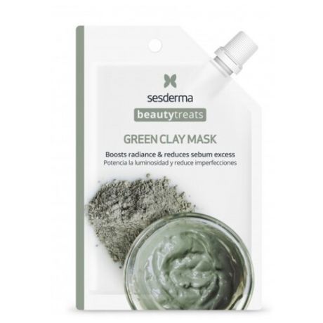 SesDerma Beauty Treats Маска очищающая Green Clay Mask, 25 мл