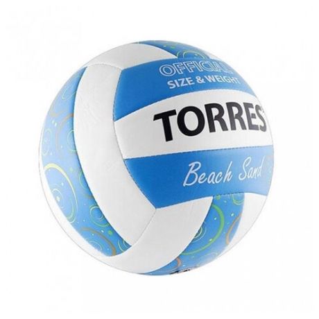 Волейбольный мяч TORRES Beach Sand blue