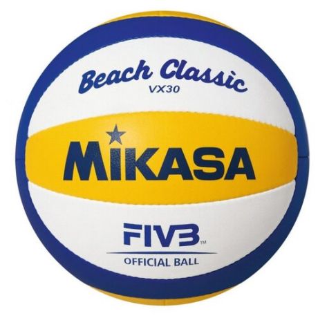 Волейбольный мяч Mikasa VX30 желтый/синий/белый