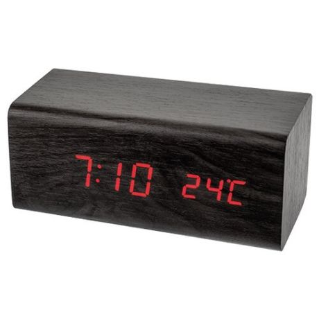 Термометр Perfeo BLOCK (PF-S718T) черный / красный