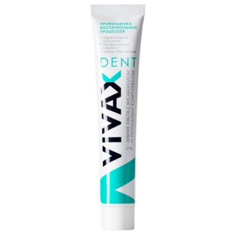 Зубная паста Vivax С бисабололом, 95 г