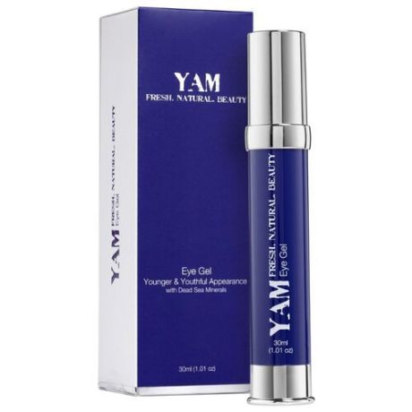 YAM Гель для кожи вокруг глаз Eye Gel Younger & Youthful Appearance with Dead Sea Minerals 30 мл