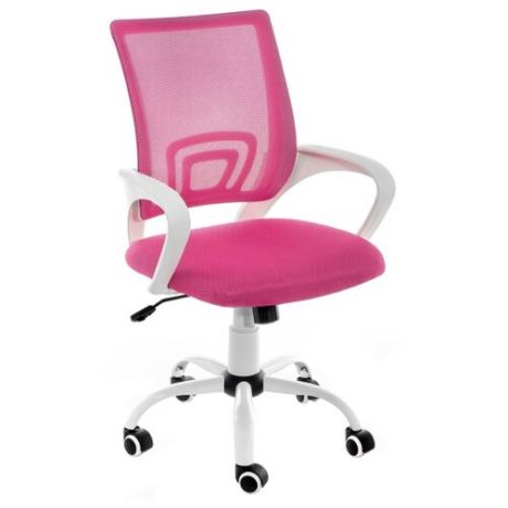 Компьютерное кресло Woodville Ergoplus высокая спинка офисное, обивка: текстиль, цвет: розовый