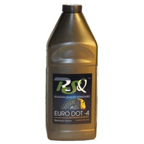 Тормозная жидкость RSQ-Professional EURO DOT- 4 0.91 л