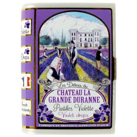 Леденцы SiC Delices Du Chateau La Grande Duranne со вкусом фиалки 35 г