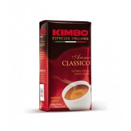 Кофе молотый Kimbo Aroma Classico вакуумная упаковка, 250 г