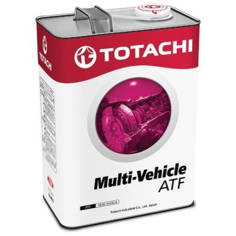 Трансмиссионное масло TOTACHI ATF MULTI-VEHICLE 4 л 3.8 кг