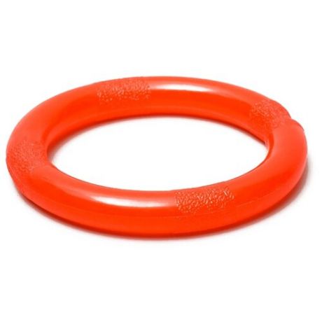 Кольцо для собак Пижон большое несгрызаемое (2830627) оранжевый