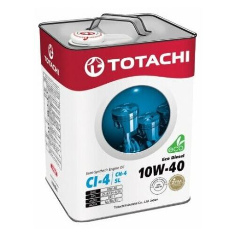 Моторное масло TOTACHI Eco Diesel 10W-40 6 л