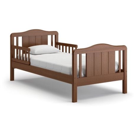Кровать детская Nuovita Volo, размер (ДхШ): 167.5х87.5 см, спальное место (ДхШ): 160х80 см, каркас: массив дерева, цвет: Noce scuro