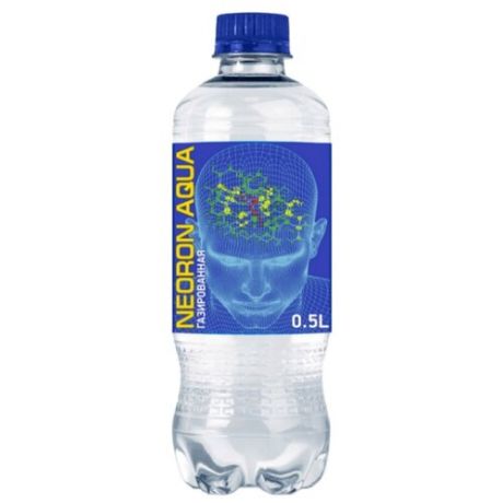 Вода минеральная Neoron Aqua антипохмельная газированная пластик, 0.5 л