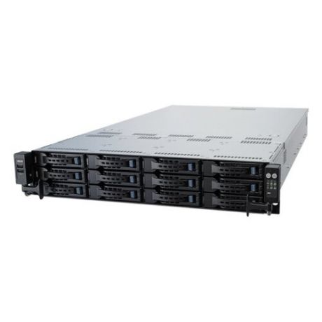 Сервер ASUS RS520-E8-RS12-E V2 без процессора/без ОЗУ/без накопителей/количество отсеков 2.5" hot swap: 2/количество отсеков 3.5" hot swap: 12/LAN 1 Гбит/c