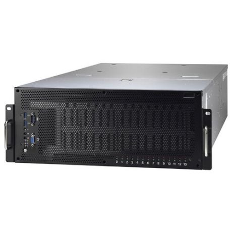 Сервер Tyan B7119F77V14HR-2T55-N без процессора/без ОЗУ/без накопителей/количество отсеков 2.5" hot swap: 14/LAN 10 Гбит/c