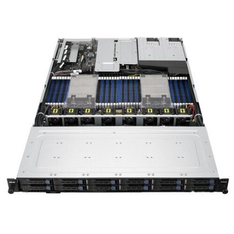Сервер ASUS RS700A-E9-RS12 без процессора/без ОЗУ/без накопителей/количество отсеков 2.5" hot swap: 12/2 x 800 Вт/LAN 1 Гбит/c