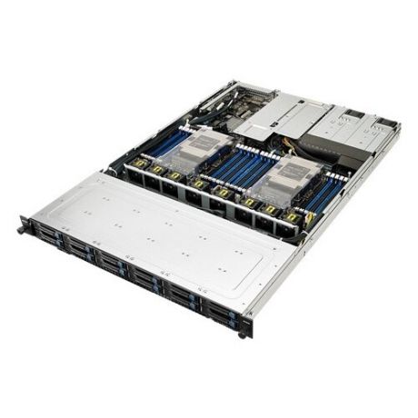 Сервер ASUS RS700-E9-RS12 без процессора/без ОЗУ/без накопителей/количество отсеков 2.5" hot swap: 12/2 x 800 Вт/LAN 1 Гбит/c