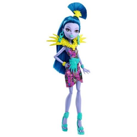Кукла Monster High Монстры в отпуске Джейн Булитл, 27 см, DKX99