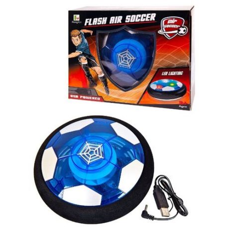 Мяч-диск 14см RongXin (RX3351C) черный/белый/синий