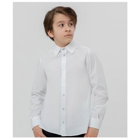 Рубашка Button Blue размер 158, белый
