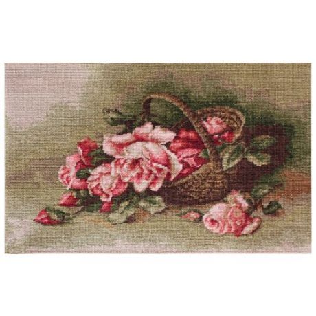 Luca-S Набор для вышивания Корзина с розами 34 х 21 см (B483)