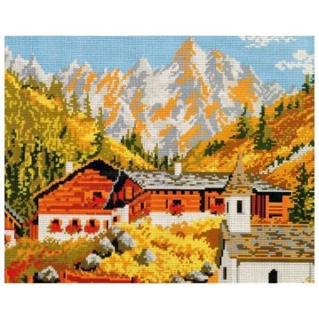 Schaefer Набор для вышивания гобелена Дом в горах 40 x 50 см (427/67)